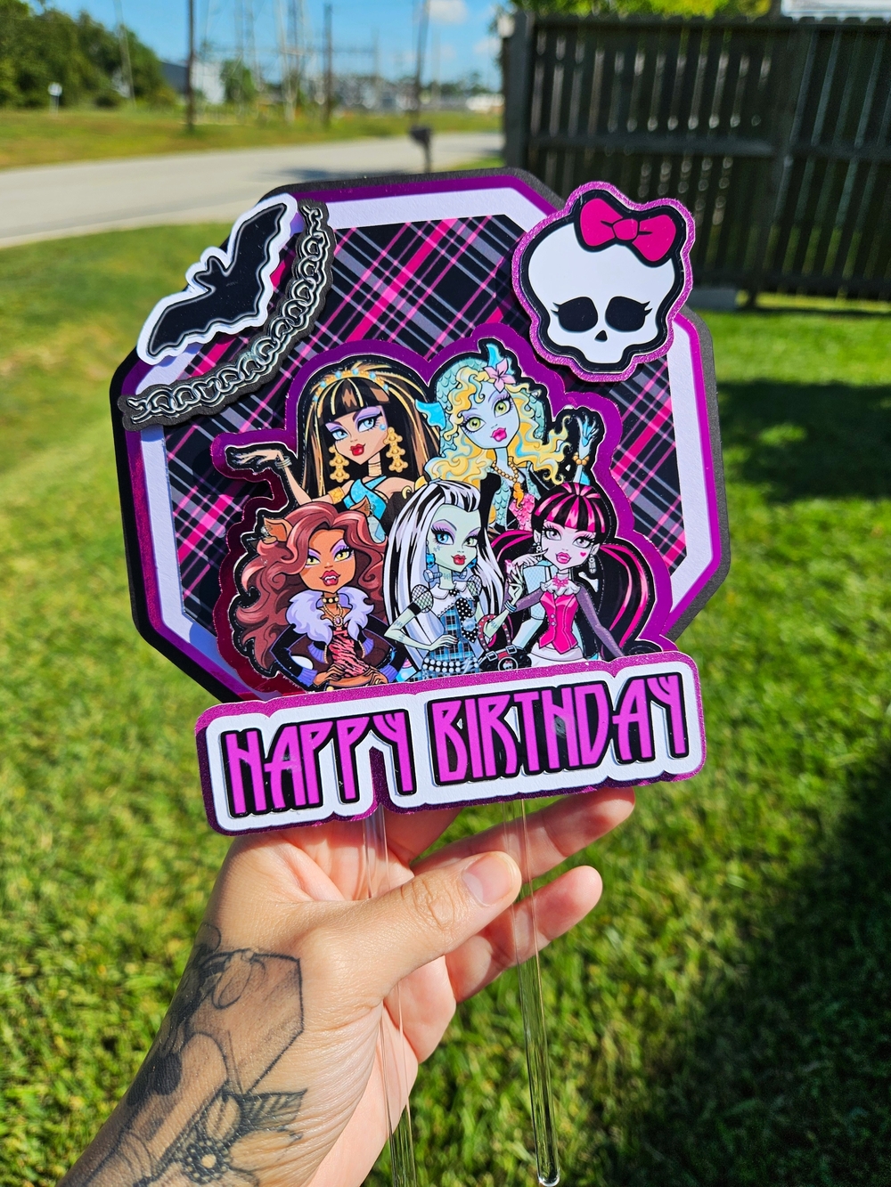 Monster High Cake Topper